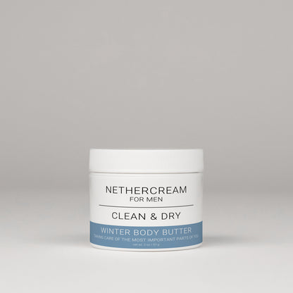 NetherCream For Men: Clean And Dry