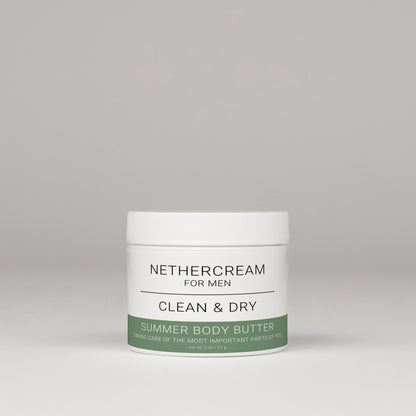 NetherCream For Men: Clean And Dry