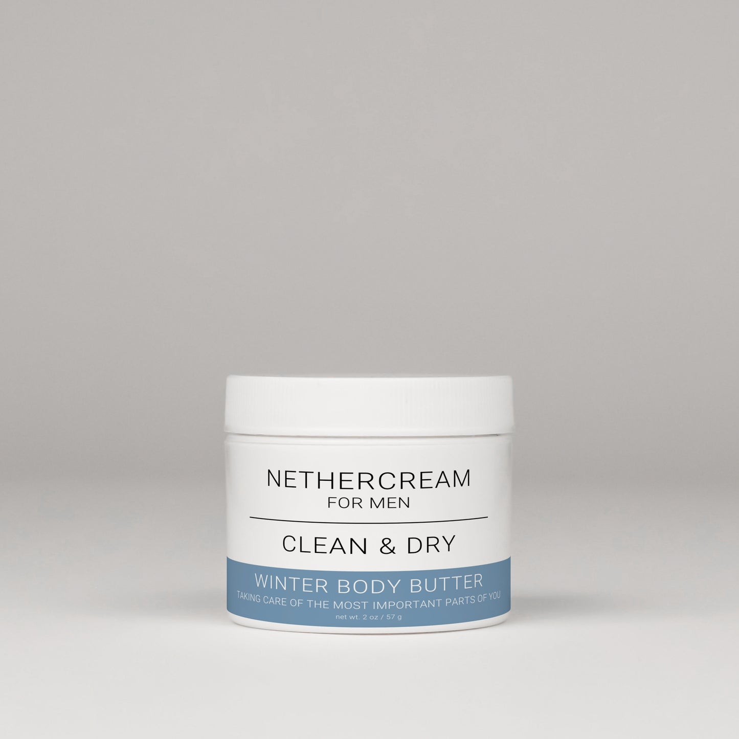 NetherCream For Men: Clean And Dry