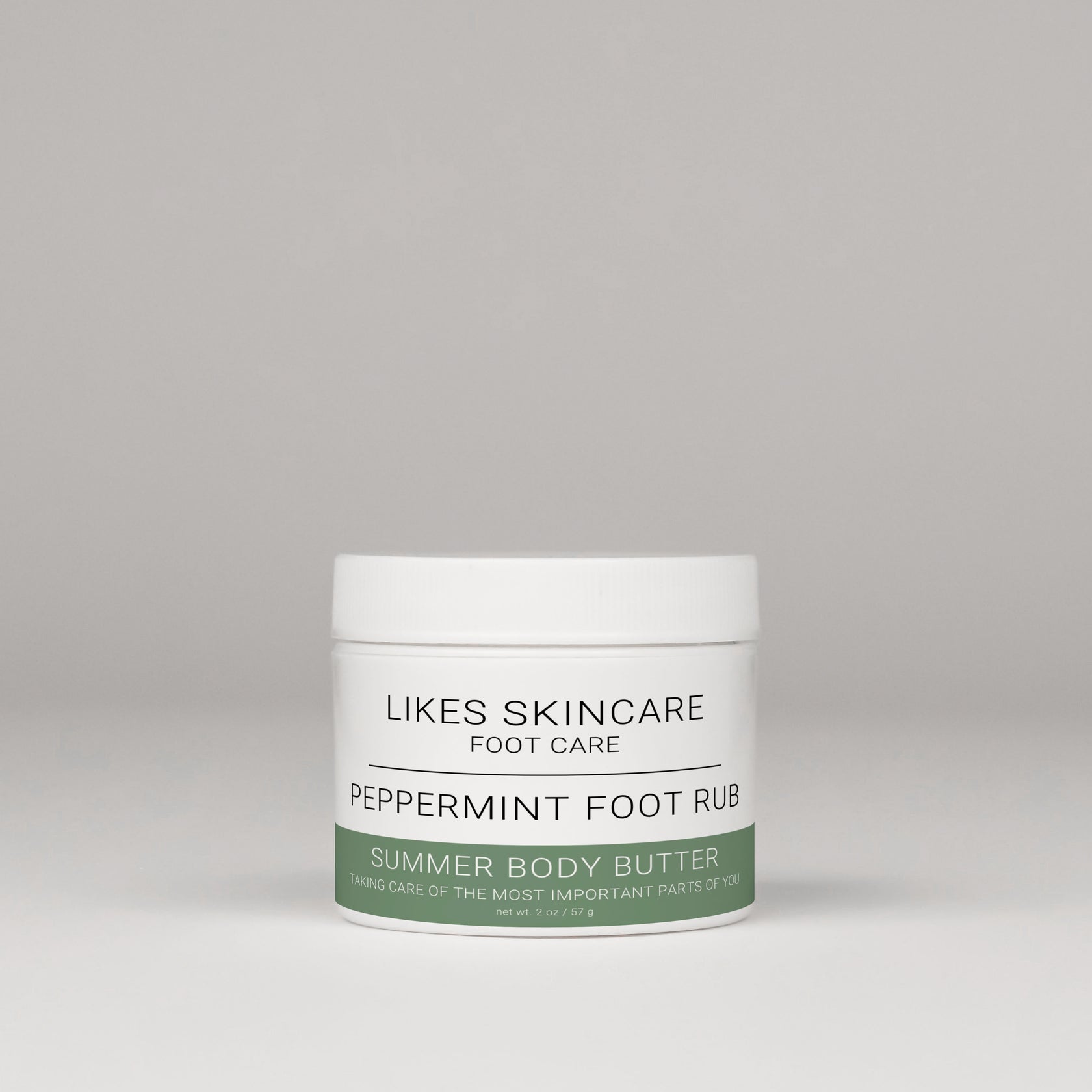 Peppermint Foot Rub Likes Skincare